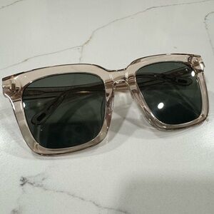 Tom Ford Transparent Brown Sunglasses